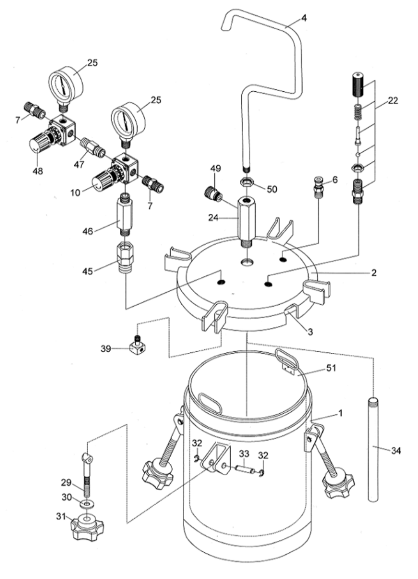 Anest Iwata PET10 Spray Gun Pressure Regulator - Your Ultimate Painting Companion