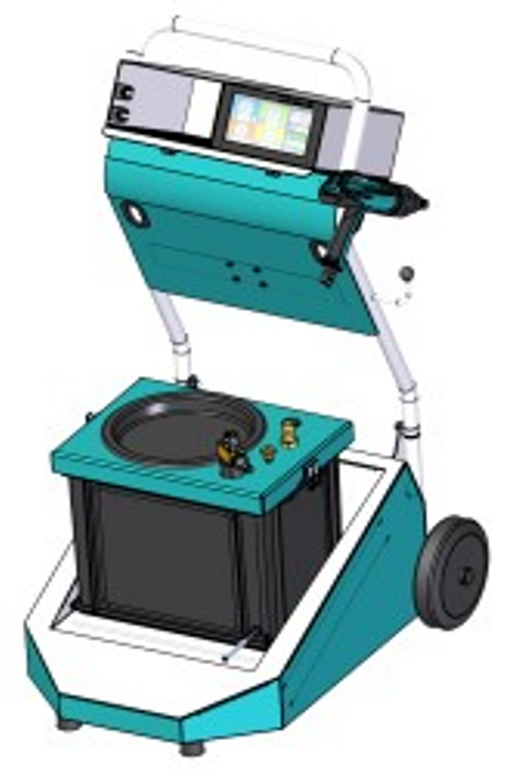 MS Elite Cart Powder Spray System - Single Applicator: Your Ultimate Coating Solution