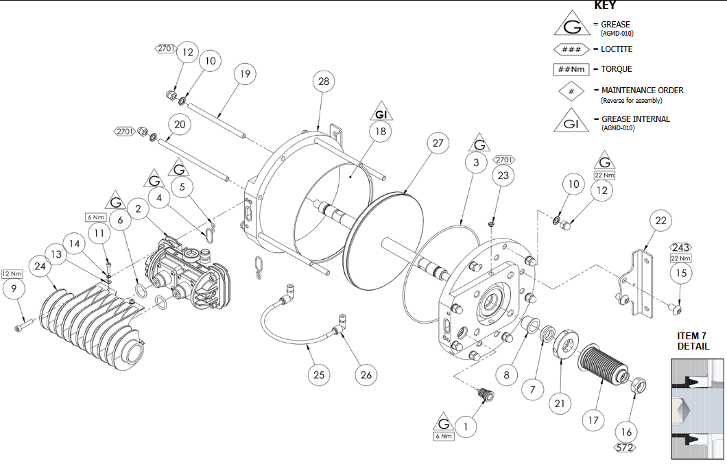Binks Maple Pump Air Motor Assembly: High - Performance Maple Cylinder