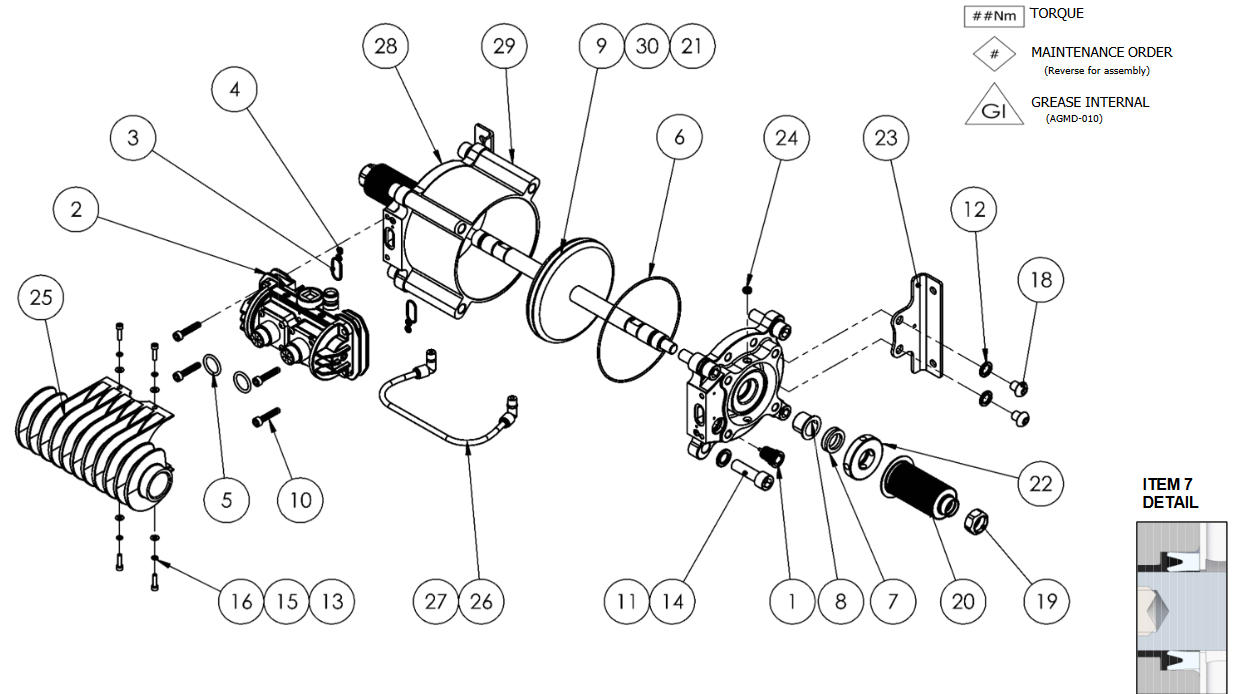 Binks Maple 15 Pump Air Motor Piston - High - Performance Solution