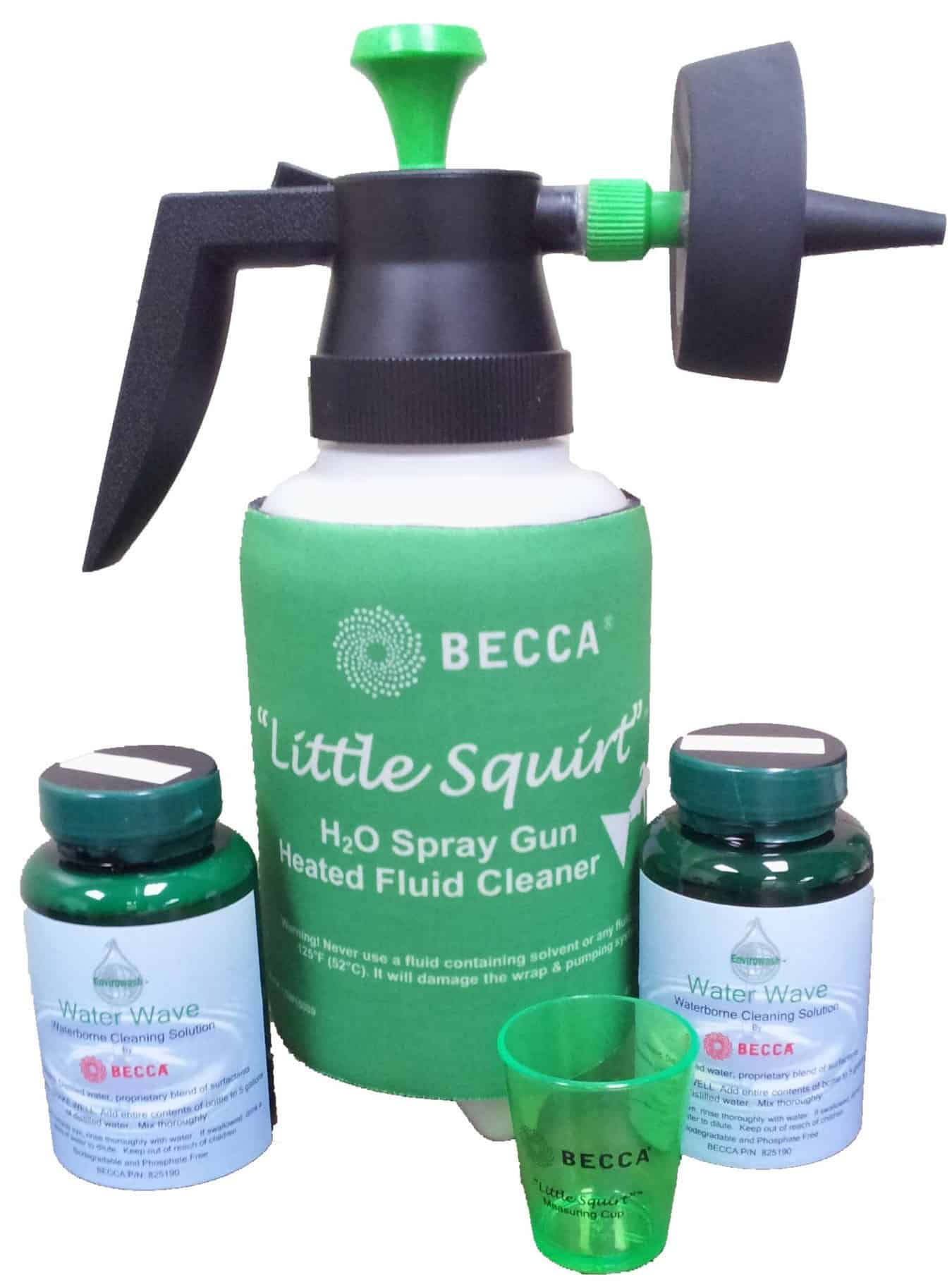 Little Squirt: The Ultimate Waterborne Paint Gun Cleaner