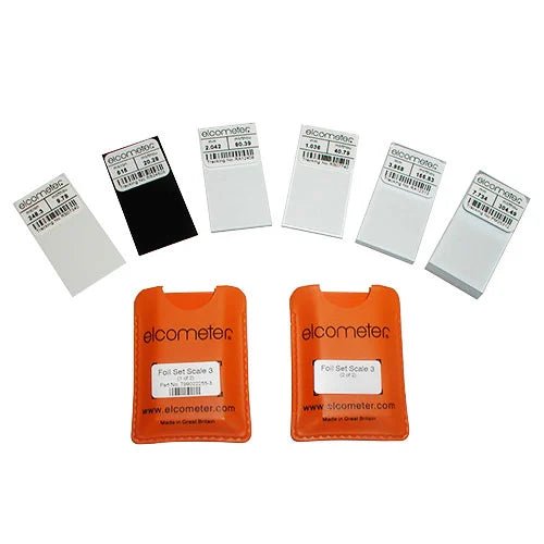 Elcometer Scale 3 Certified Precision Foil Set: Your Key to Accurate Coating Thickness Measurement!