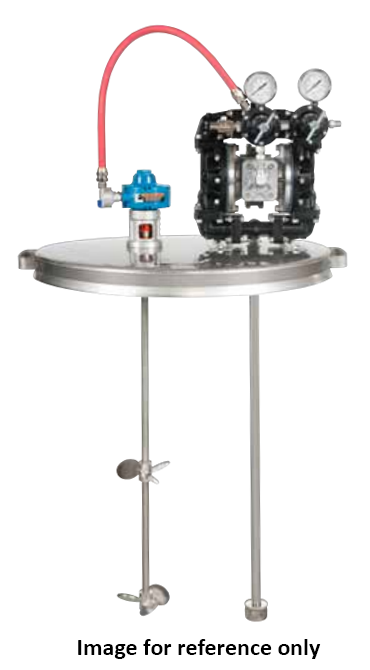 Binks Gemini II Pump 1/2 Stainless Steel: 55 Gal Drum Mounted Package - A Must-Have!