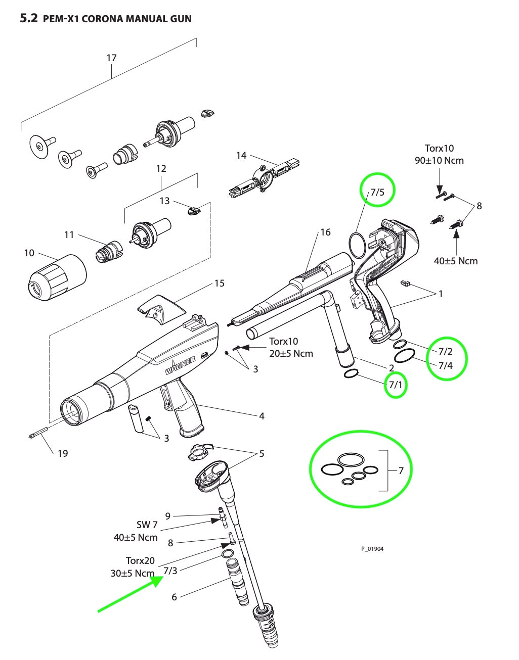 Get Your Wagner PEM-X1 SP O-Ring Set (Part# 2324341) Now!