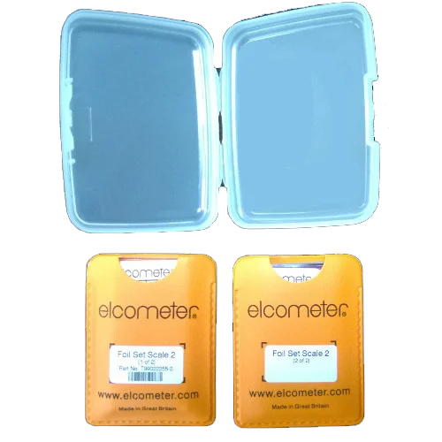 Elcometer Scale 8 Precision Oversize Foil Set - Unlock Precise Coating Thickness Measurement!