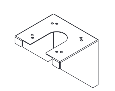 Binks MX Pump Mounting Bracket - Ideal for Secure Installation