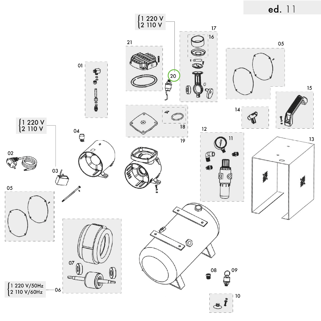 Sagola CP 1000 - 220V Pressure Switch: Your Reliable Power Solution!