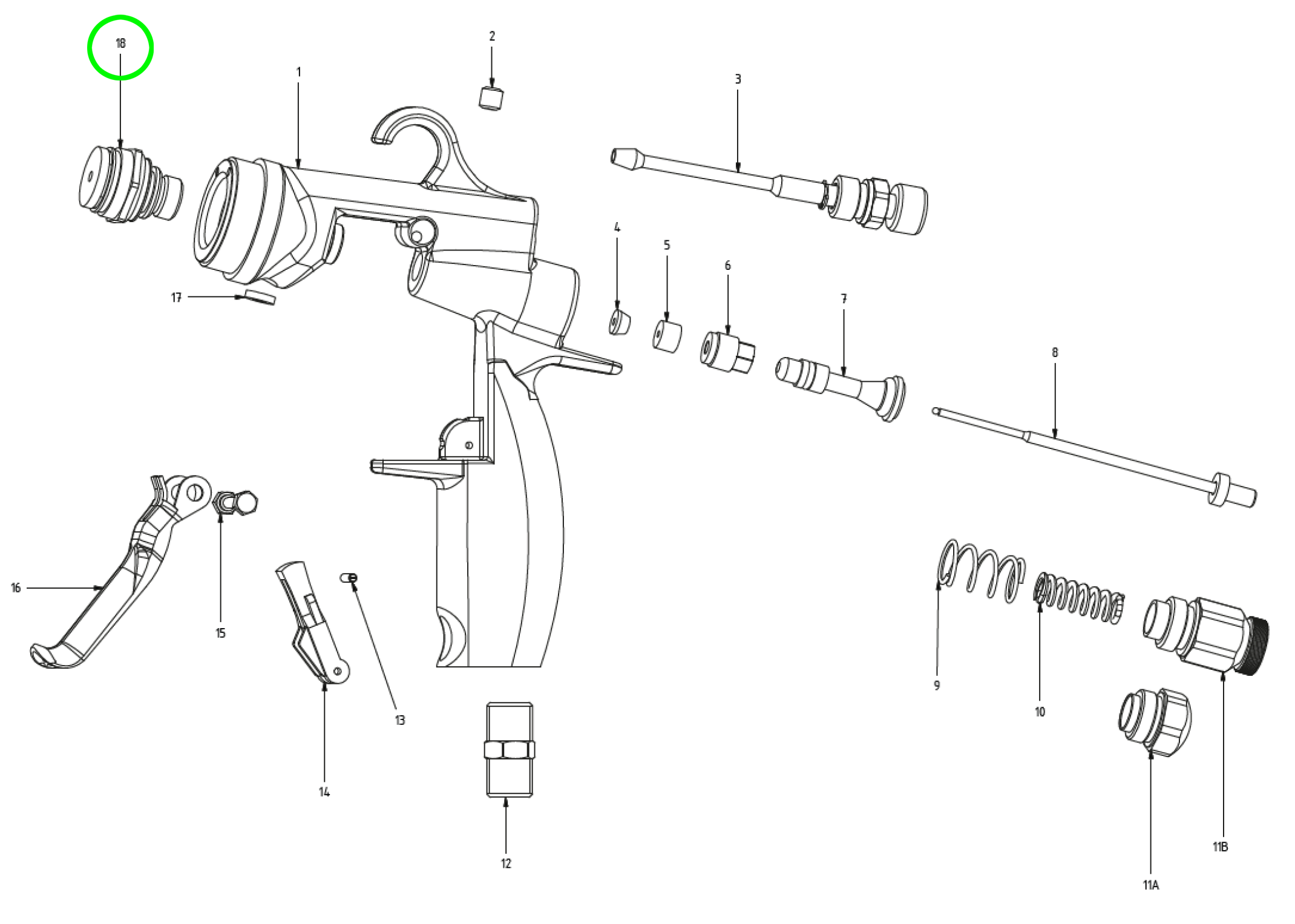 MAMBA® Gun Head - The Ultimate Spraying Solution