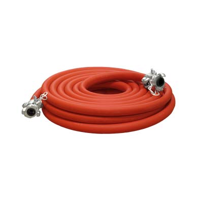 Pirate Brand's Stunning RED 3/4 Air Hose Assembly with Couplings