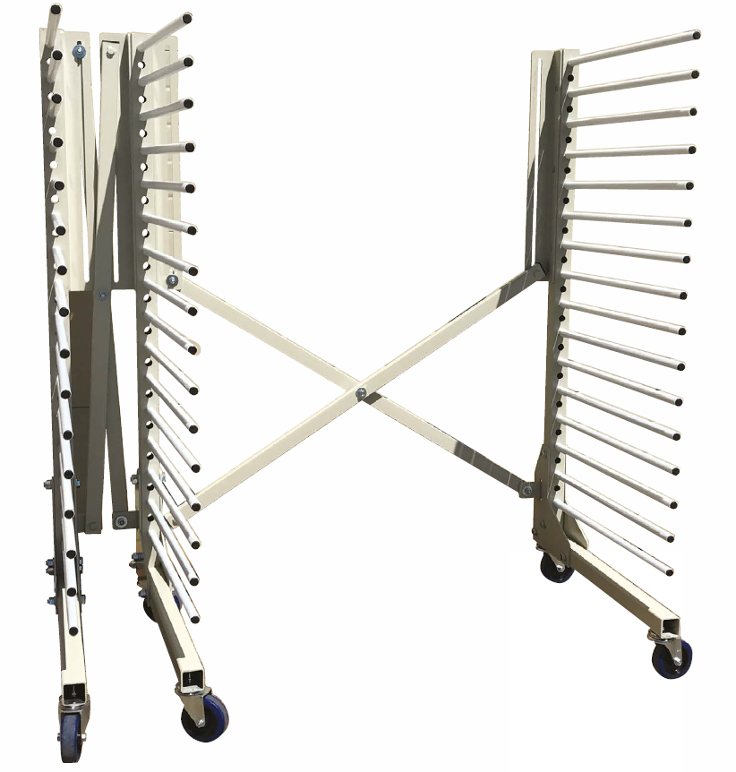 Pro Drying Rack SAINT - Expandable 16 - Shelf Rack for Heavy - Duty Drying (99 Lb per Layer)
