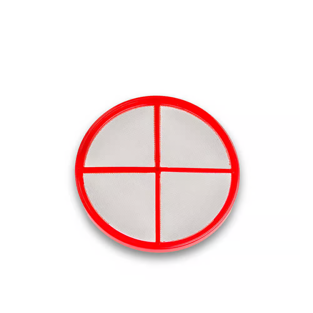 Get Your Red Nylon Filter Disc With Pin, 30 Mesh Now!