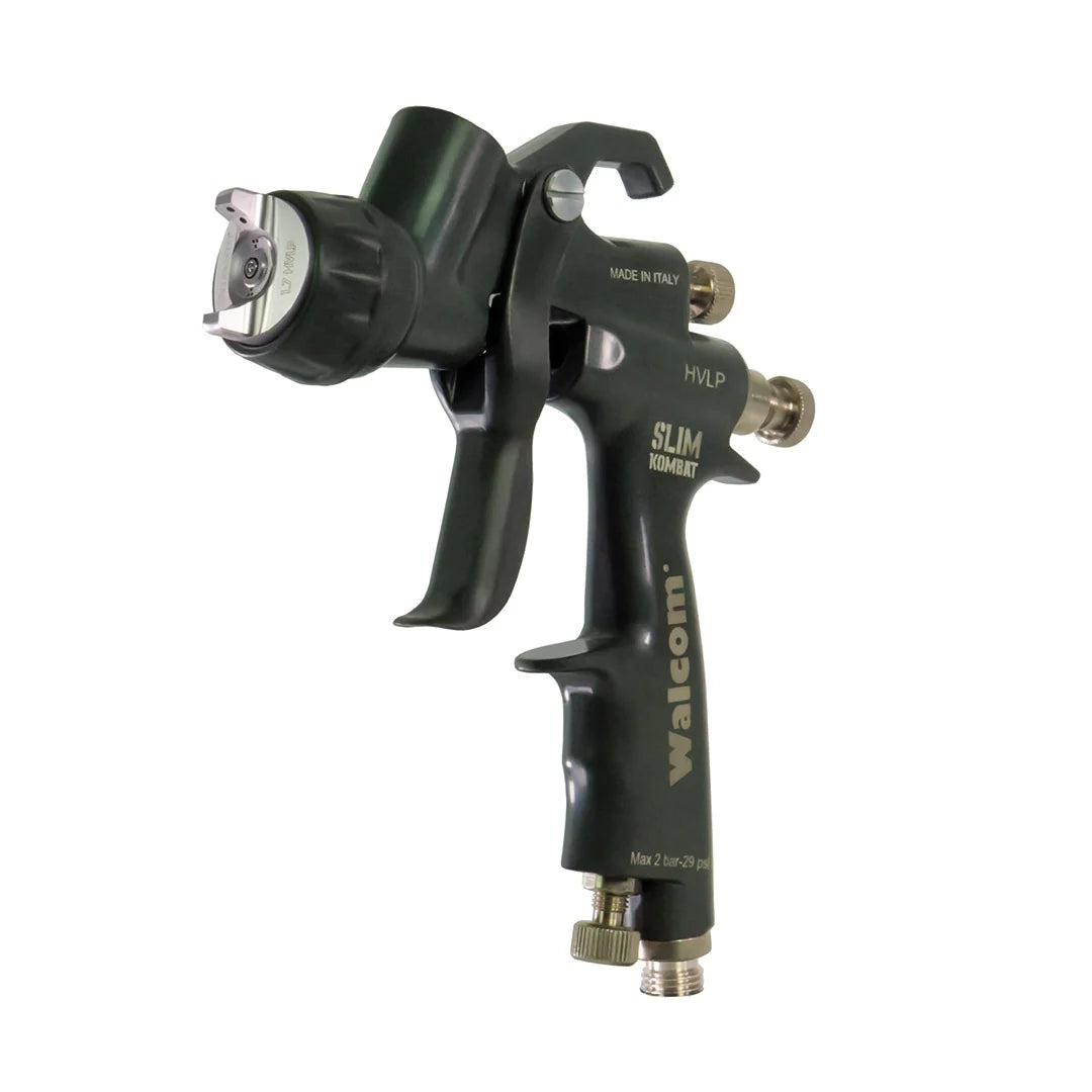 Walcom Kevlar Slim Kombat HVLP Gravity Spray Gun - Revolutionary Painting Solution