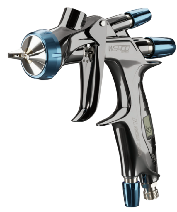 Anest Iwata WS-400 Series 2 Base Gravity Feed Spray Gun - Unleash Your Spray Potential!