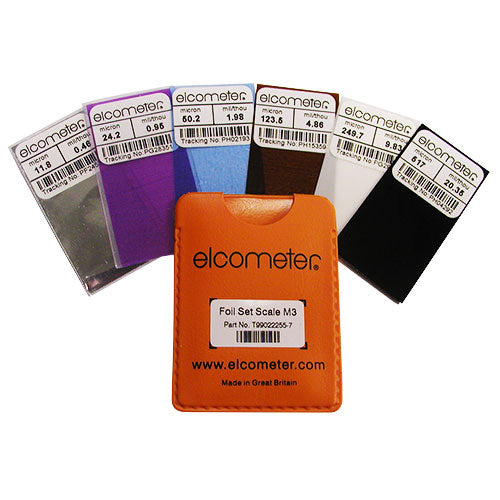Elcometer Scale 7(M3) Certified Precision Foil Set - Ensure Ultimate Coating Thickness Accuracy!