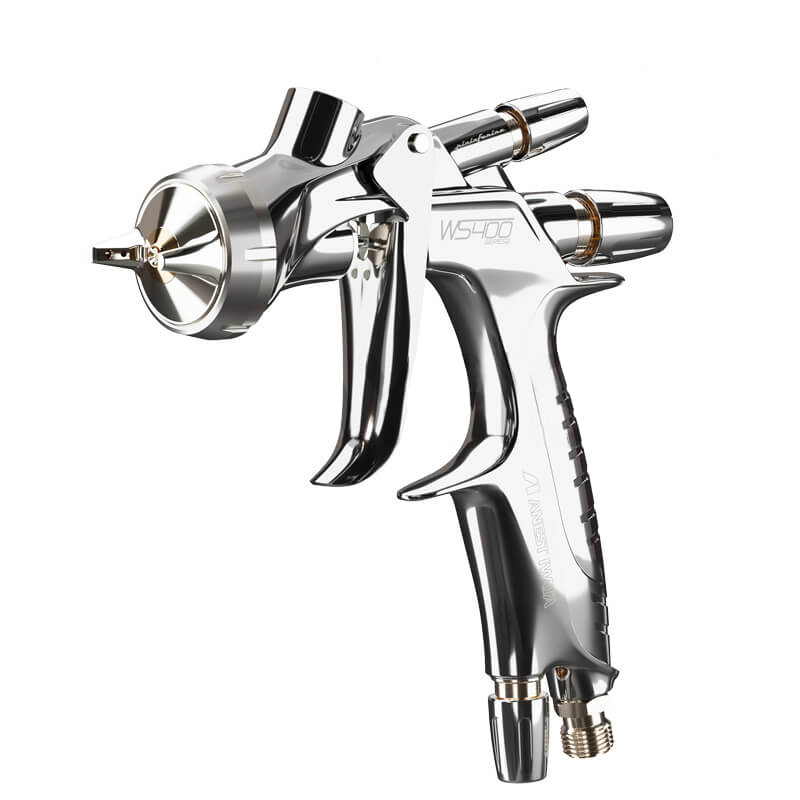 Anest Iwata WS-400 Series 2 Clear Coat Gravity Feed Spray Gun - Revolutionize Your Painting!