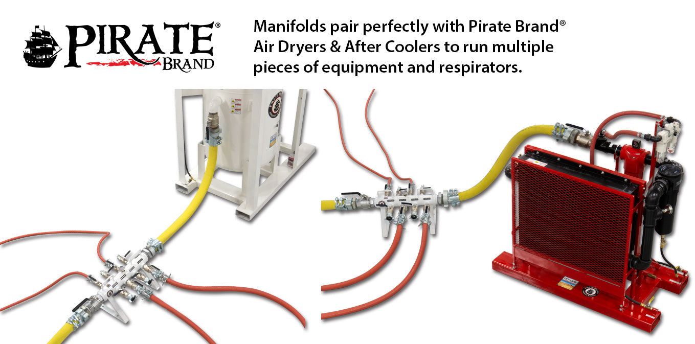 Pirate Brand Horizontal Stationary Manifold - A Must-Have for Your Needs!