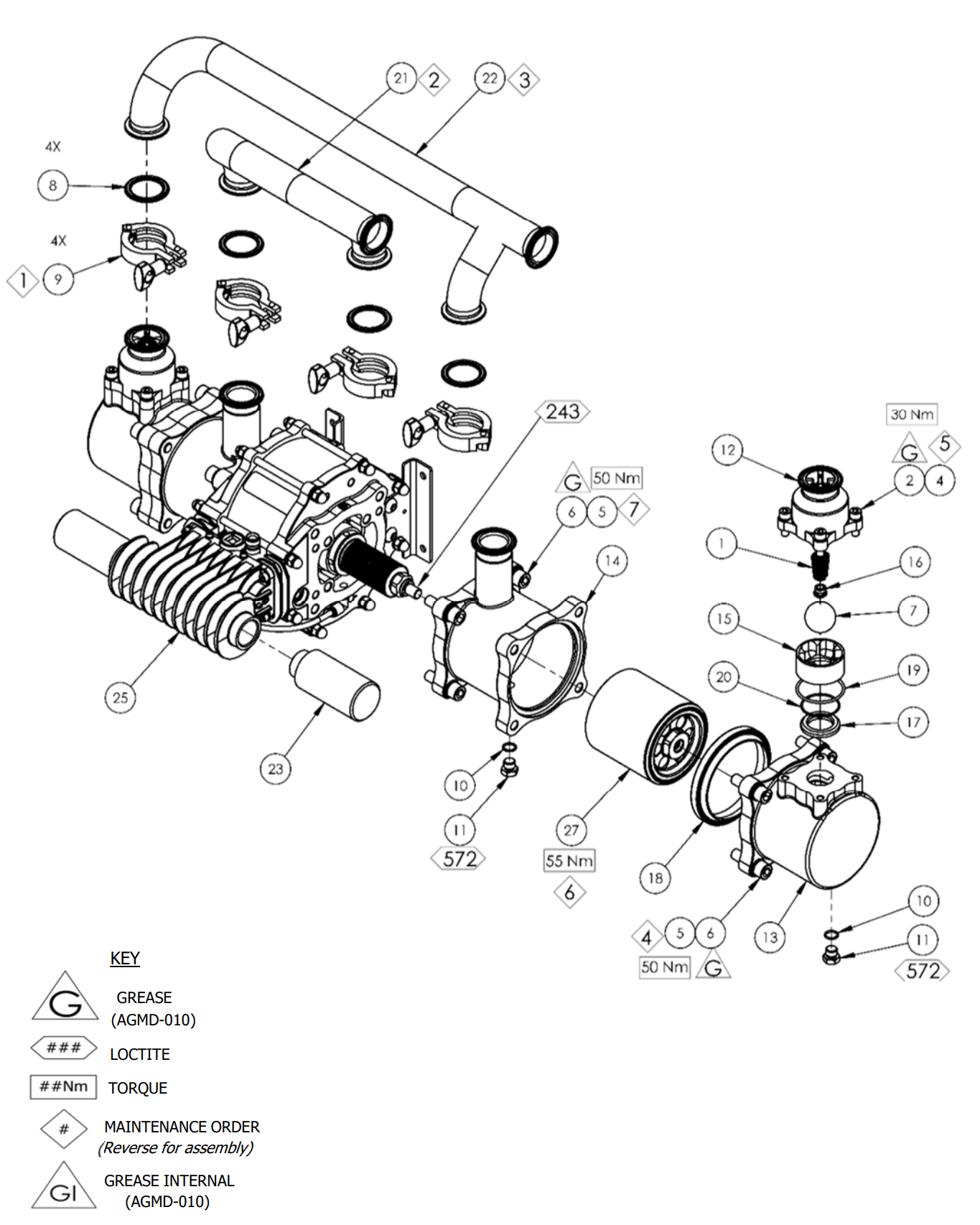 Binks Maple Pump Outlet Manifold - The Ideal Choice for Efficient Fluid Distribution