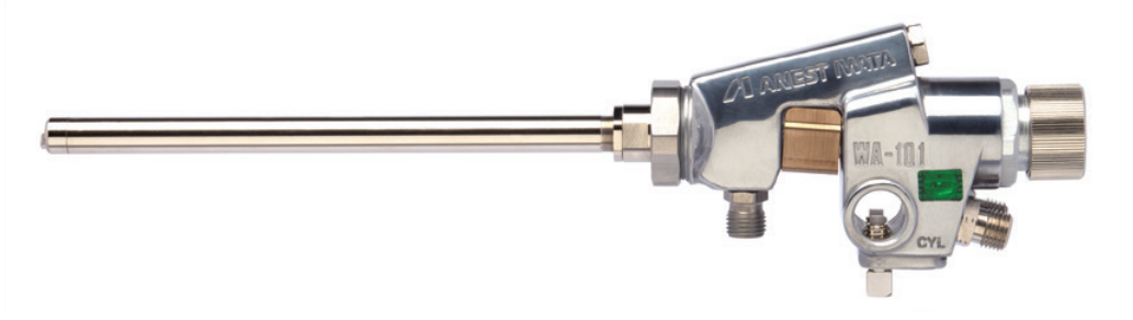 Anest Iwata WA Series Automatic Spray Guns with Extension Nozzle - Perfect for Robotic Applications!