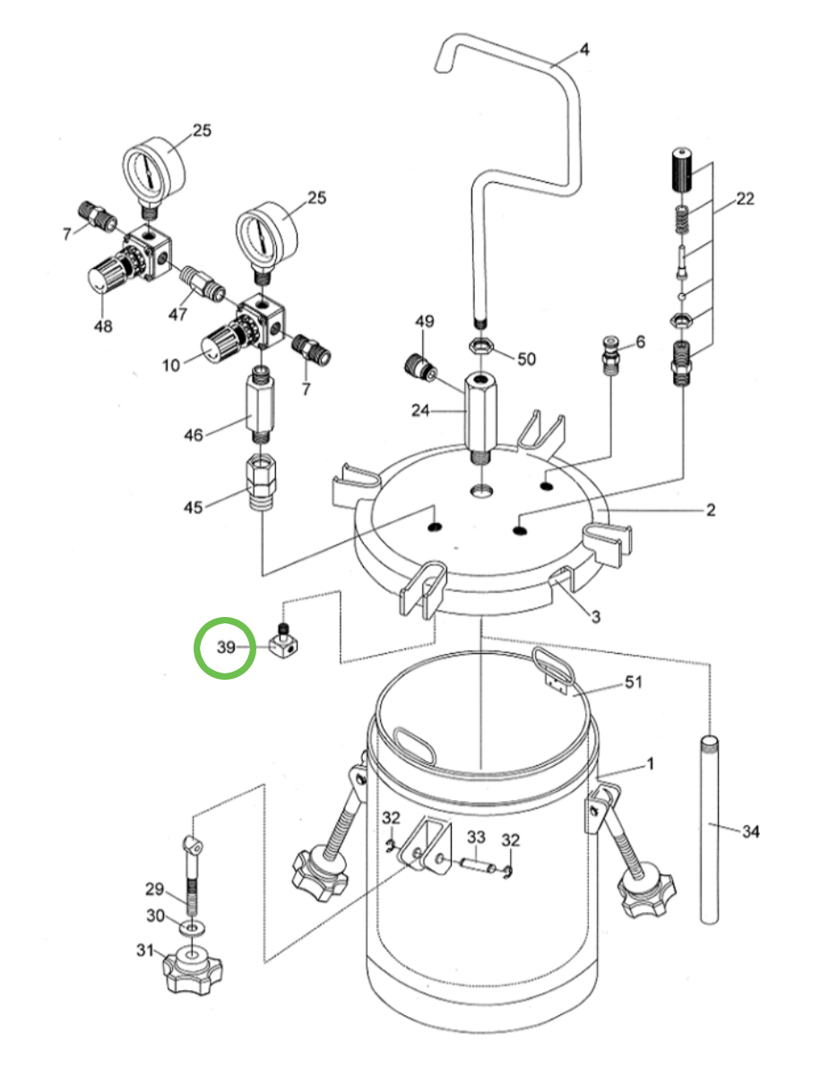 Anest Iwata PET10 - Revolutionary Air Flow Guider