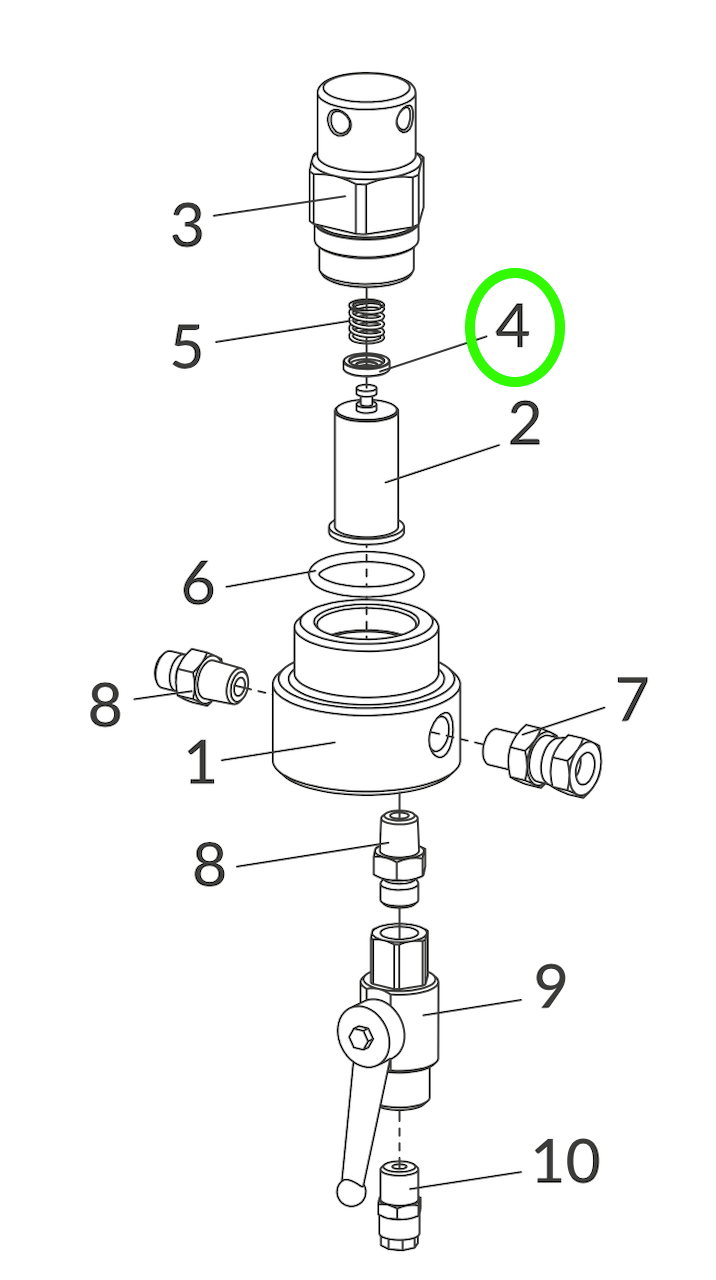 Anest Iwata's Stunning Replacement Washer for High Pressure Filter