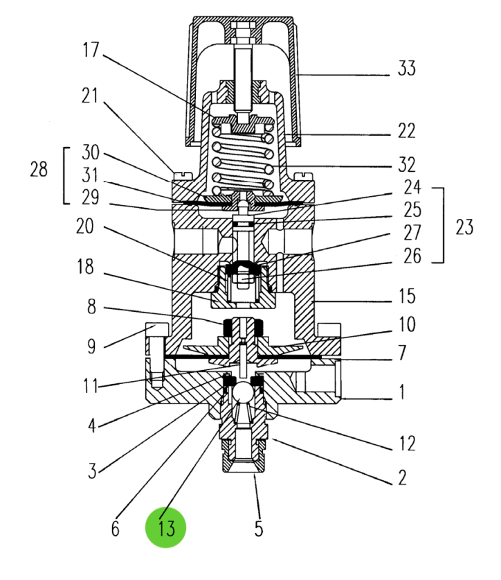 Sames® 907-414-223 Ball: Ideal for Low Pressure Fluid Regulation!