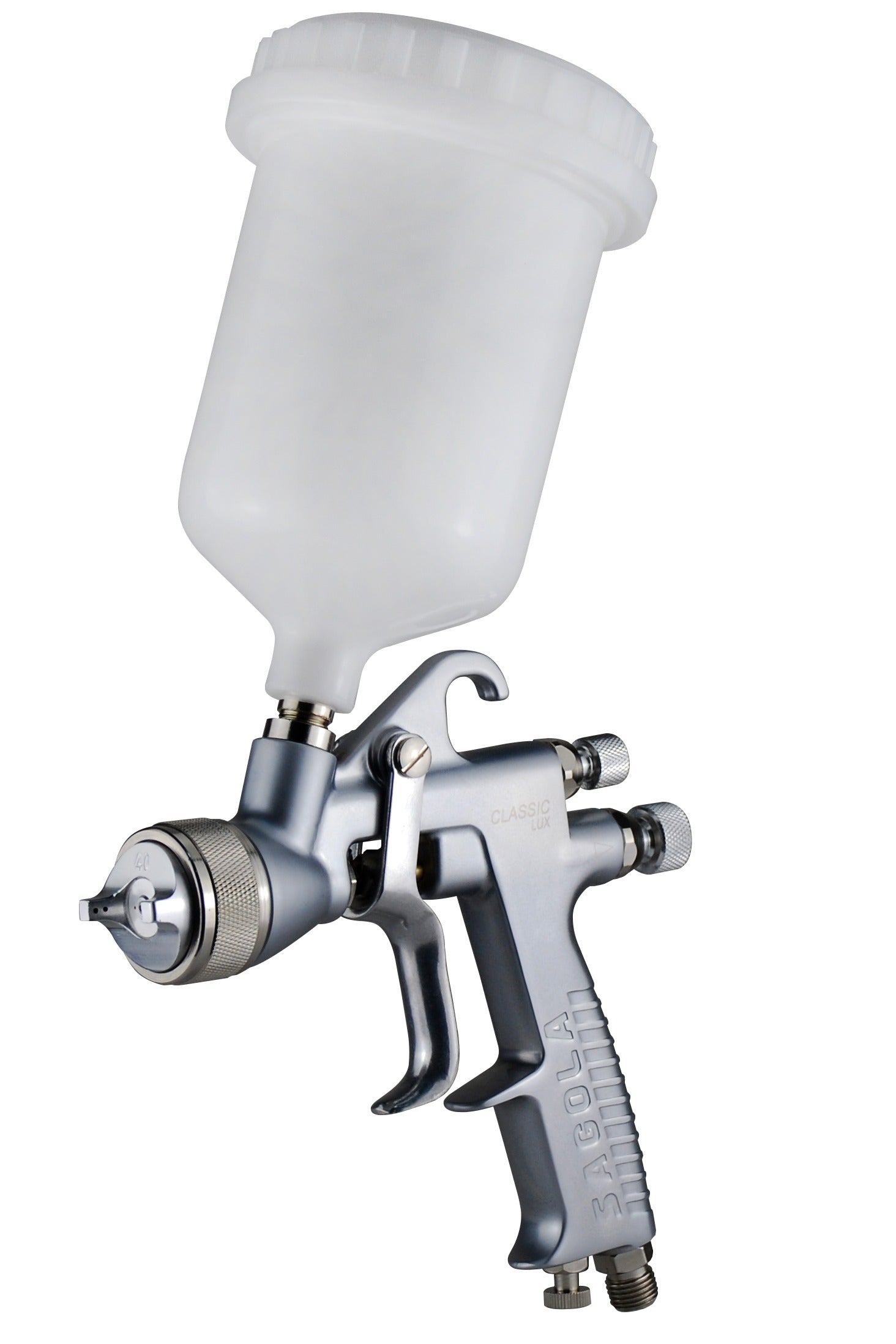 Sagola Classic LUX Gravity Spray Gun - The Ultimate Painting Companion with 42 Aircap