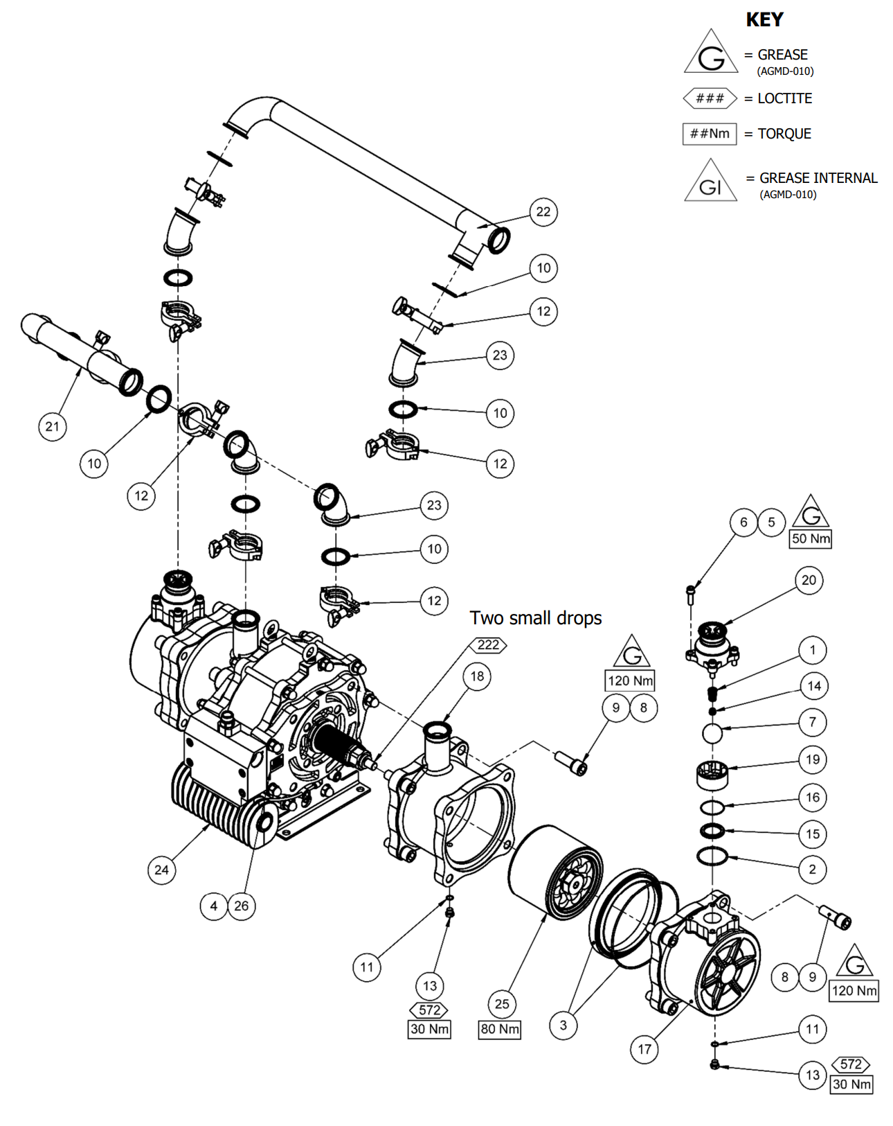 Binks Maple Pump Outlet Cylinder - The Ideal Solution for Your Pumping Needs