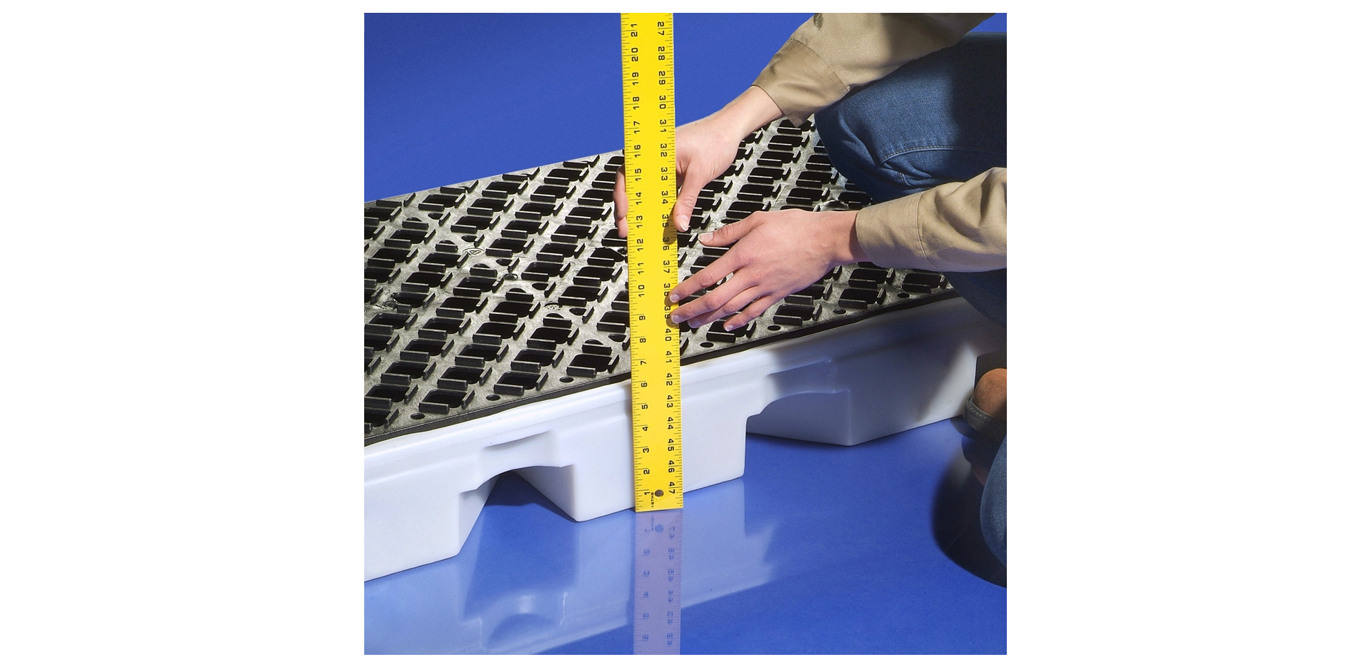 Poly Drip Deck: Hold 2 Big 55-Gallon Drums with 22-Gallon Sump Capacity!