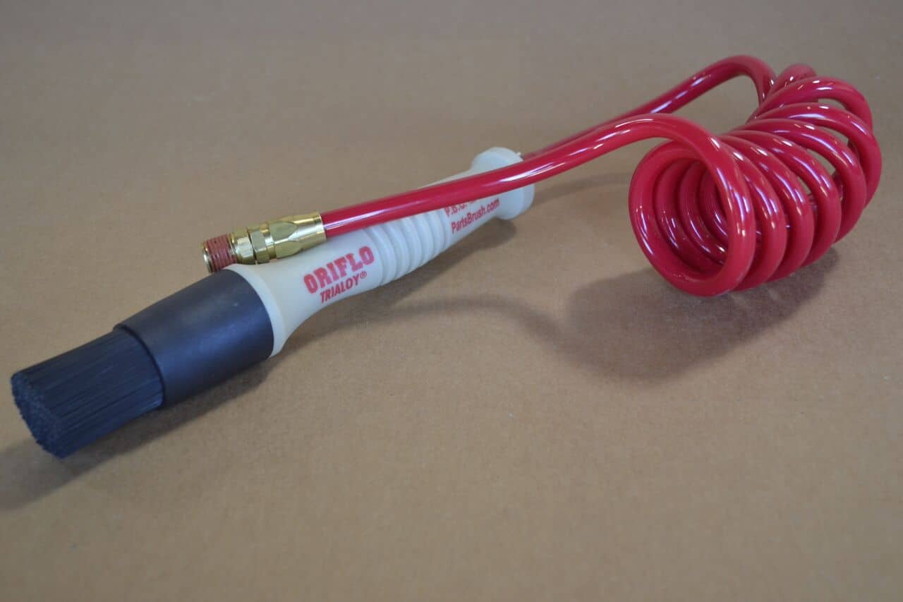 Incredible Flow Brush and Coil Hose Assembly