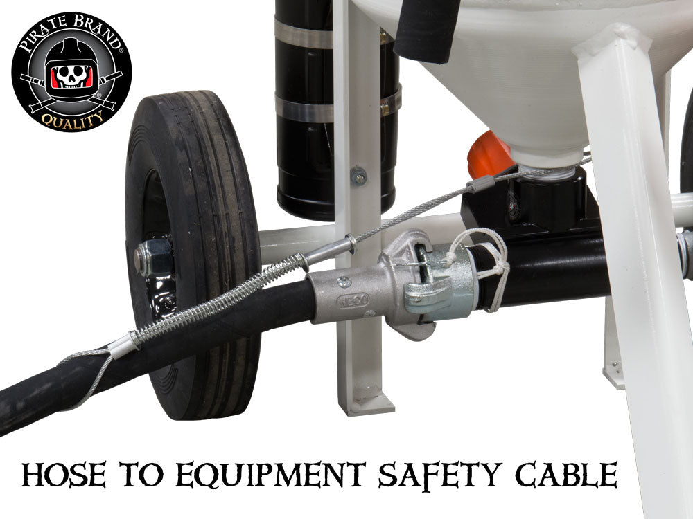 Pirate Brand 27WT-2 Safety Cable: Ideal for 1-1/2' to 3' Hoses