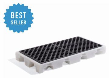 Poly Drip Deck: Hold 2 Big 55-Gallon Drums with 22-Gallon Sump Capacity!