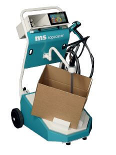 MS Elite Cart Powder Spray System - Single Applicator: Your Ultimate Coating Solution