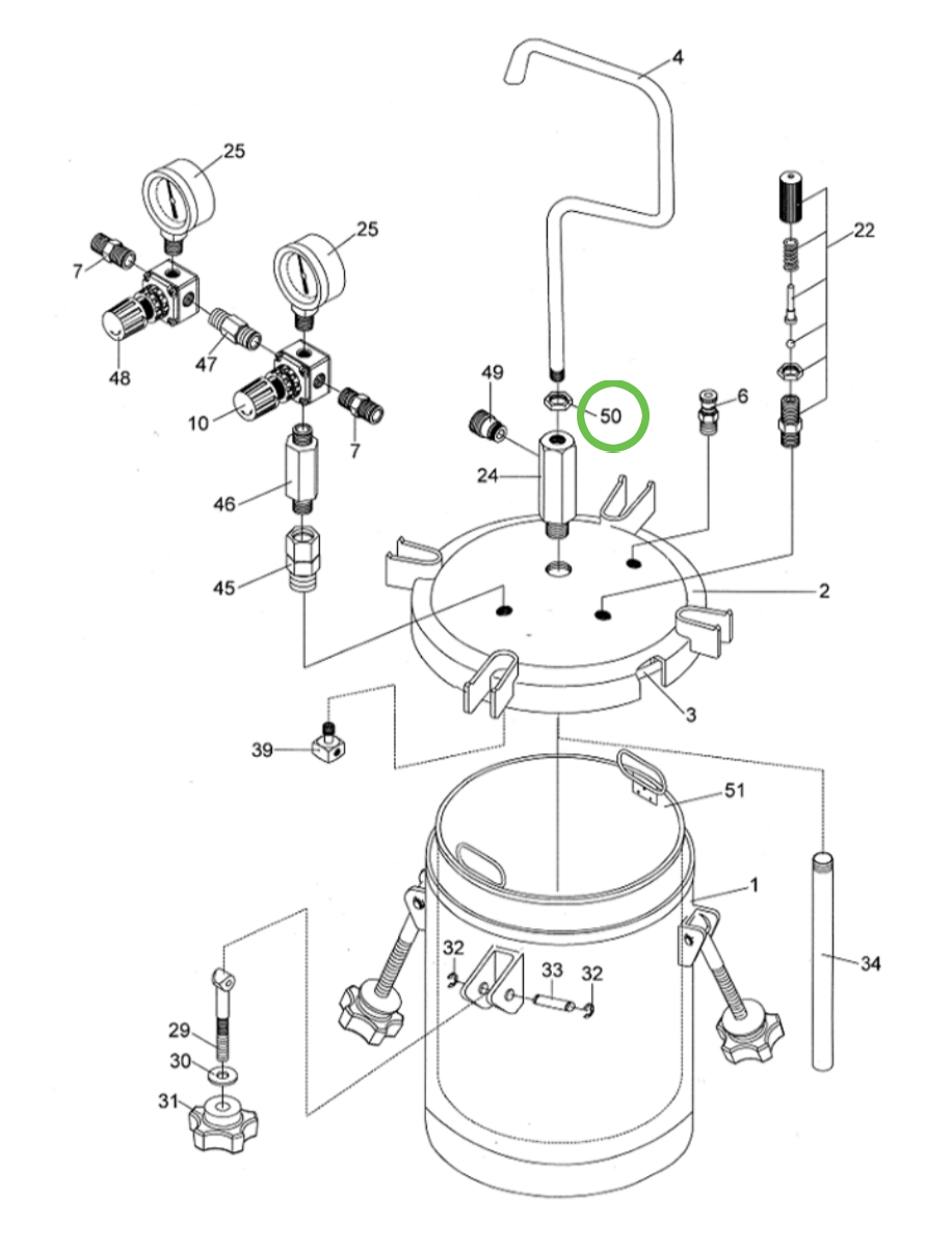 Anest Iwata PET10 - Essential Nut