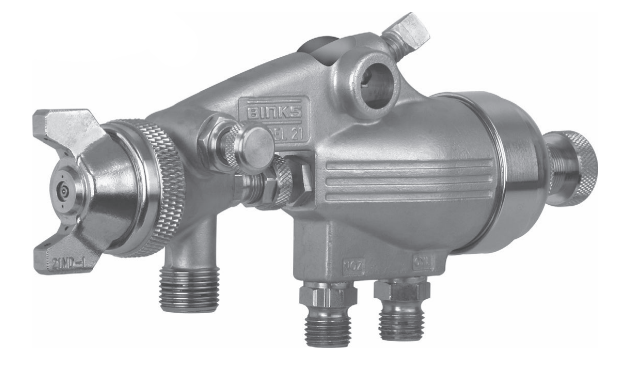 Binks Model 21: The Ultimate Automatic Spray Gun