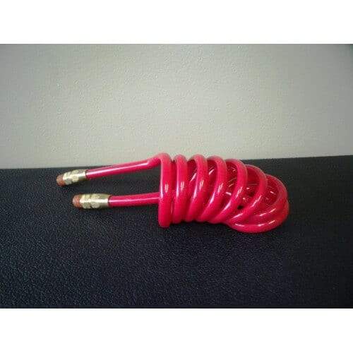 Gorgeous Red Coil Hose - 1/4 x 6' - Grab Yours Now!