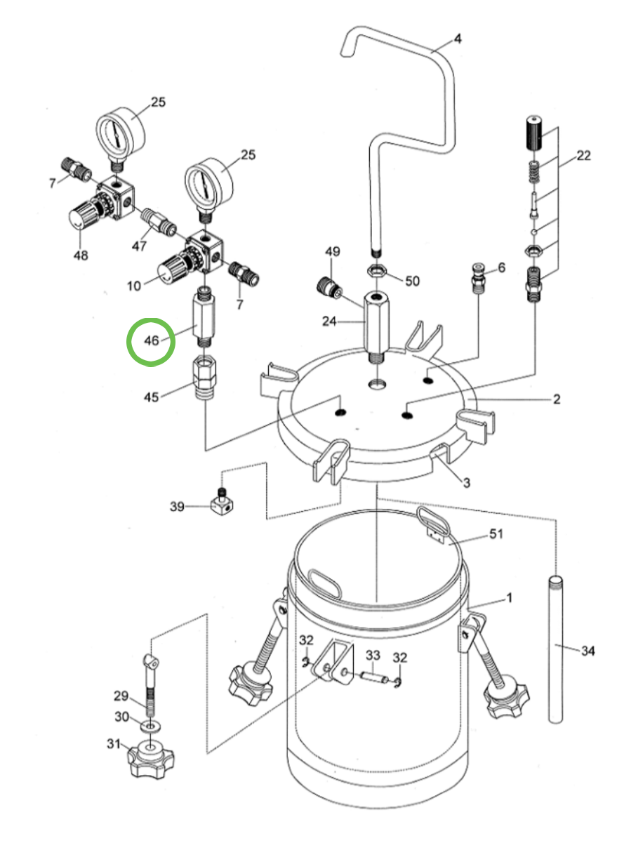 Anest Iwata's Revolutionary PET10 - 04020110 Adapter