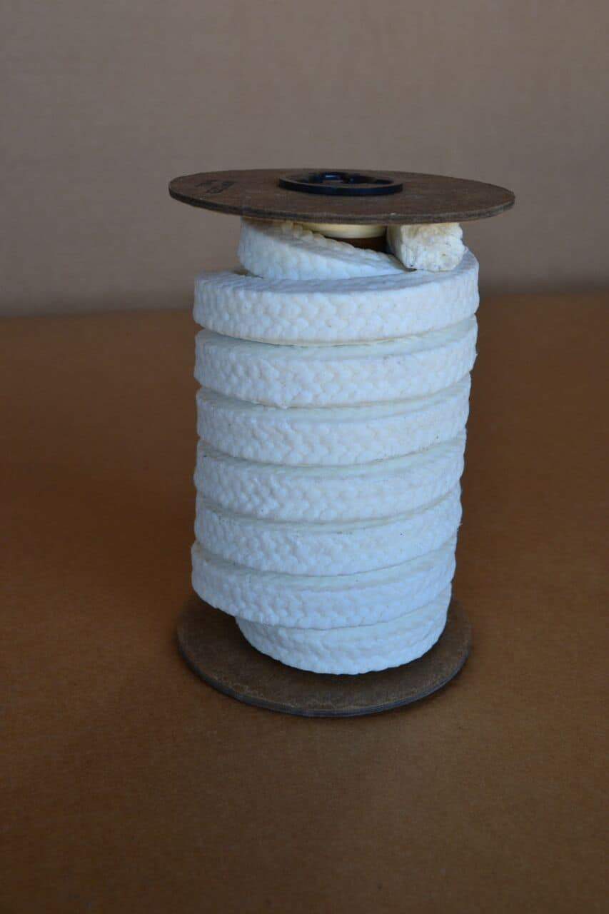 Amazing White Seal: Teflon-Coated Vacuum Assist Rope Type