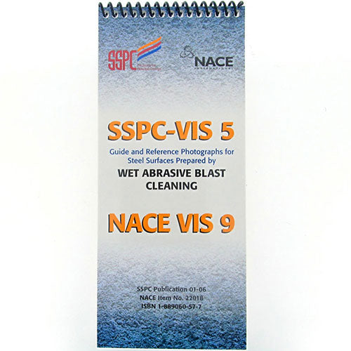 Elcometer SSPC-VIS 5: Unlock the Potential of Wet Abrasive-Prepared Steel Surfaces!
