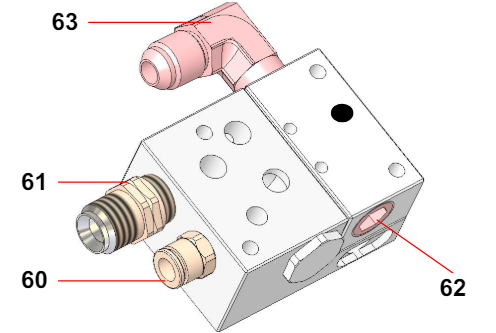Sames® 905-124-901 Quick Release Fitting for AVX and ATX Automatic AIRMIX®: Unleash Your Spray Gun Potential!