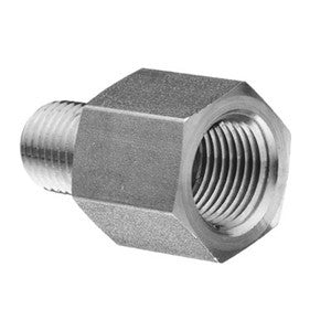 Powerful Stainless Steel 1/4 Male x 3/8 Female NPT Reducing Adapter