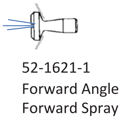 Binks Forward Angle Plus Forward Spray Nozzle Tip 52-1621-1: Your Ideal Spraying Solution!