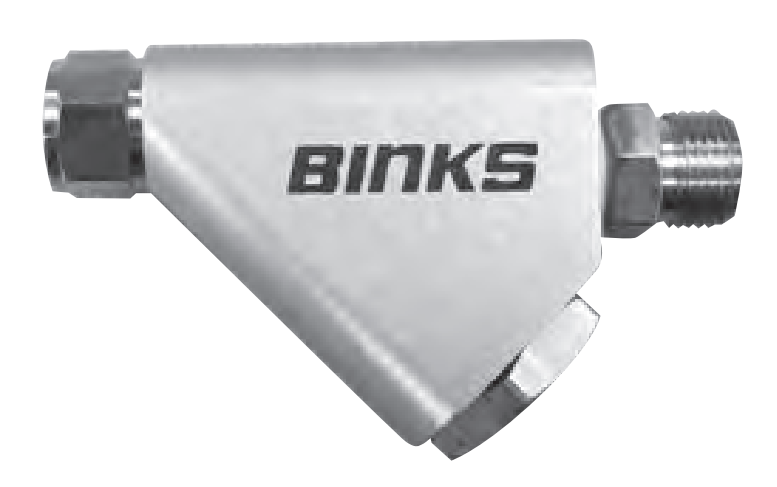 Binks' Amazing Low Pressure In Line Y-Strainer - A Must-Have!