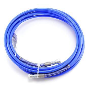 SX24 Series Airless Fluid Hose - 50' Blue with 1/4 BSP Stainless Steel Fittings: Your High - Performance Solution!
