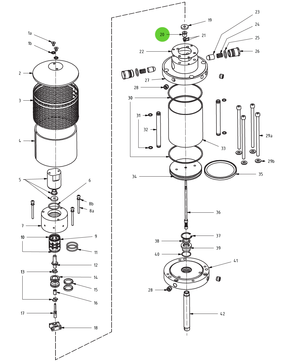 Revolutionary Self Lubricating Bush #20 for Medusa™ Pump