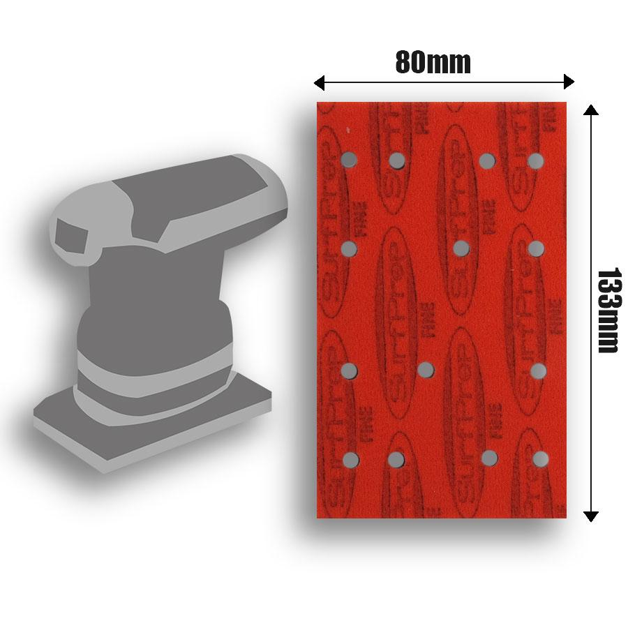 SurfPrep ProFoam Rectangle Sander Pads - The Ultimate Sanding Solution