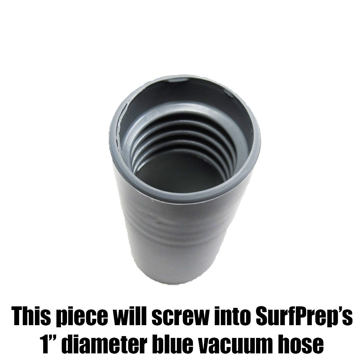 SurfPrep 1 - 1.25 to 1 3/8 Vacuum Hose Reducer: The Perfect Adapter!