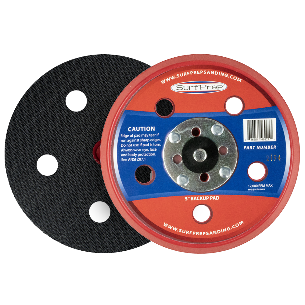 SurfPrep 5 Backup Pads - Your Ultimate Sanding Companion