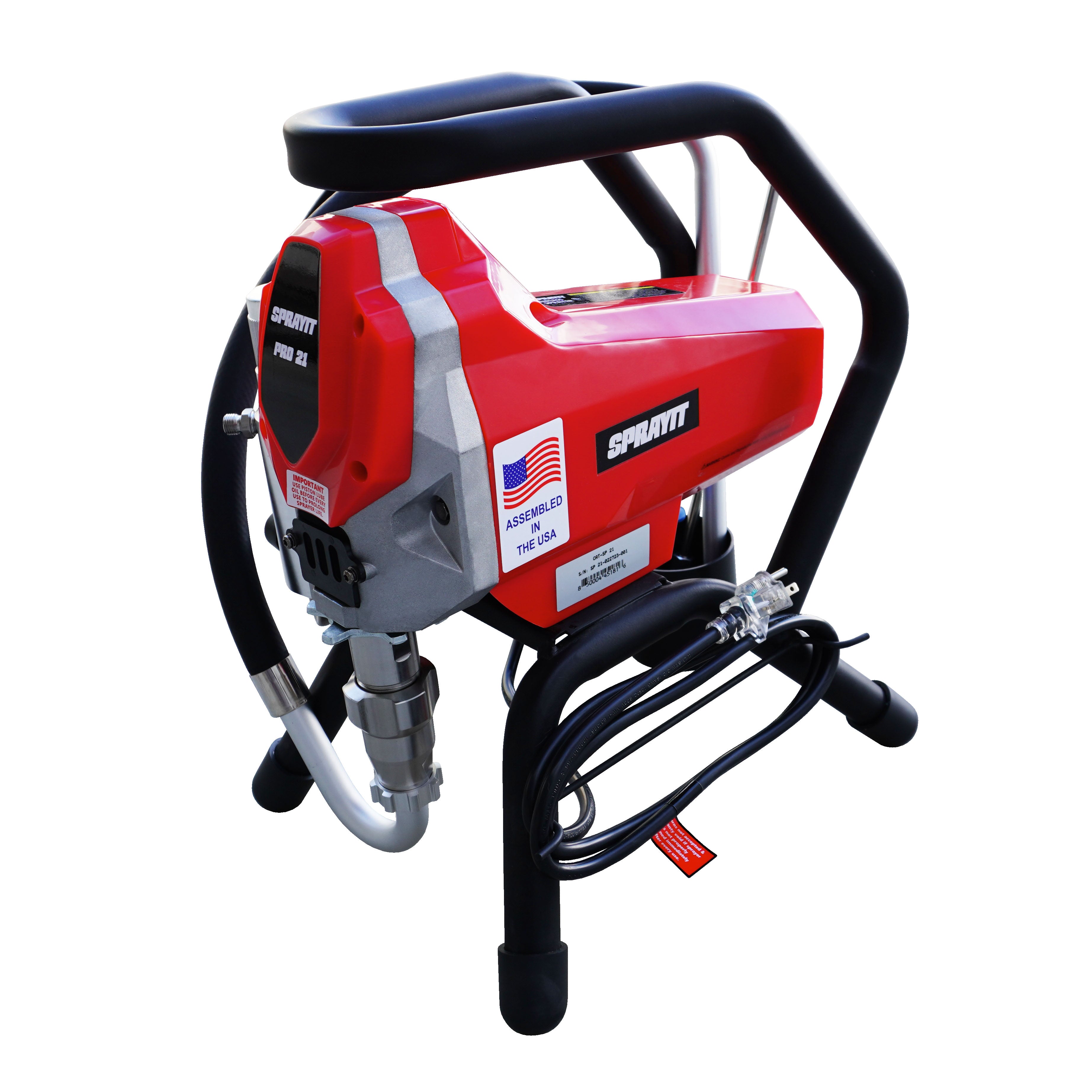 SPRAYIT PRO 21 - The Ultimate Electric Professional Airless Paint Sprayer
