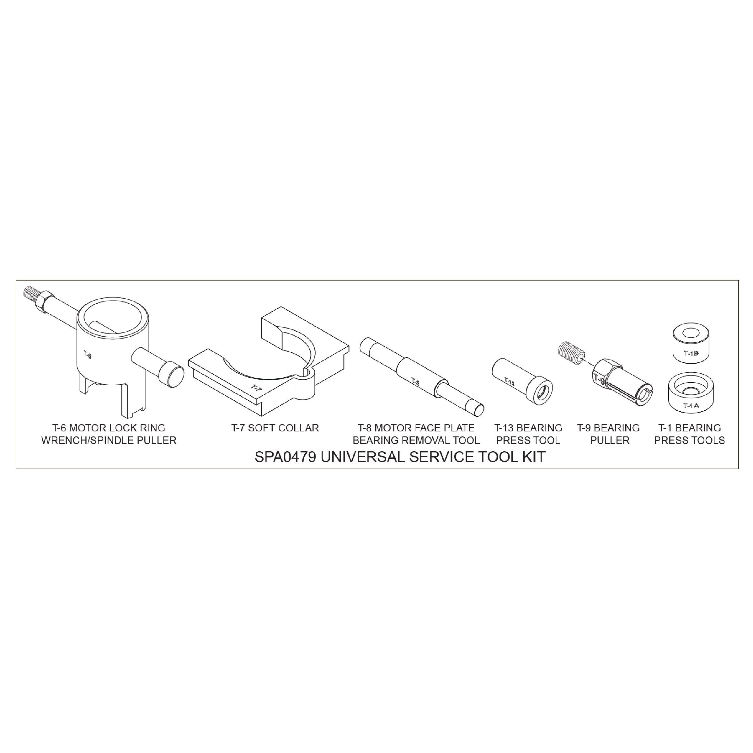 SurfPrep 3 X 4 Storm Air Sander - Premium Tool Parts