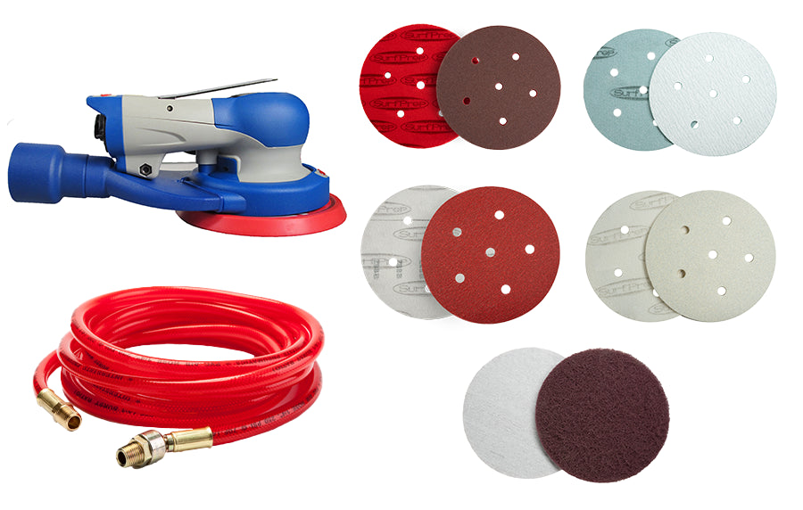 SurfPrep 5' Trident Air ProFoam Sanding System Kits - Your Ultimate Sanding Solution!
